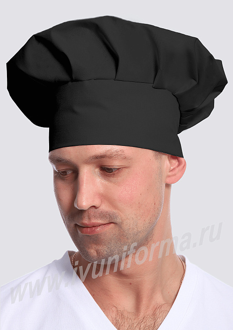 Колпак повара на резинке мужской арт. ГУ-12-45-ТС
